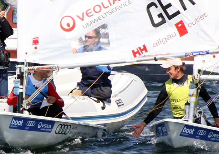 Die Gewinner des Medalraces: Simon Grotelüschen (rechts) und Philipp Buhl (2., links) img_3549-3