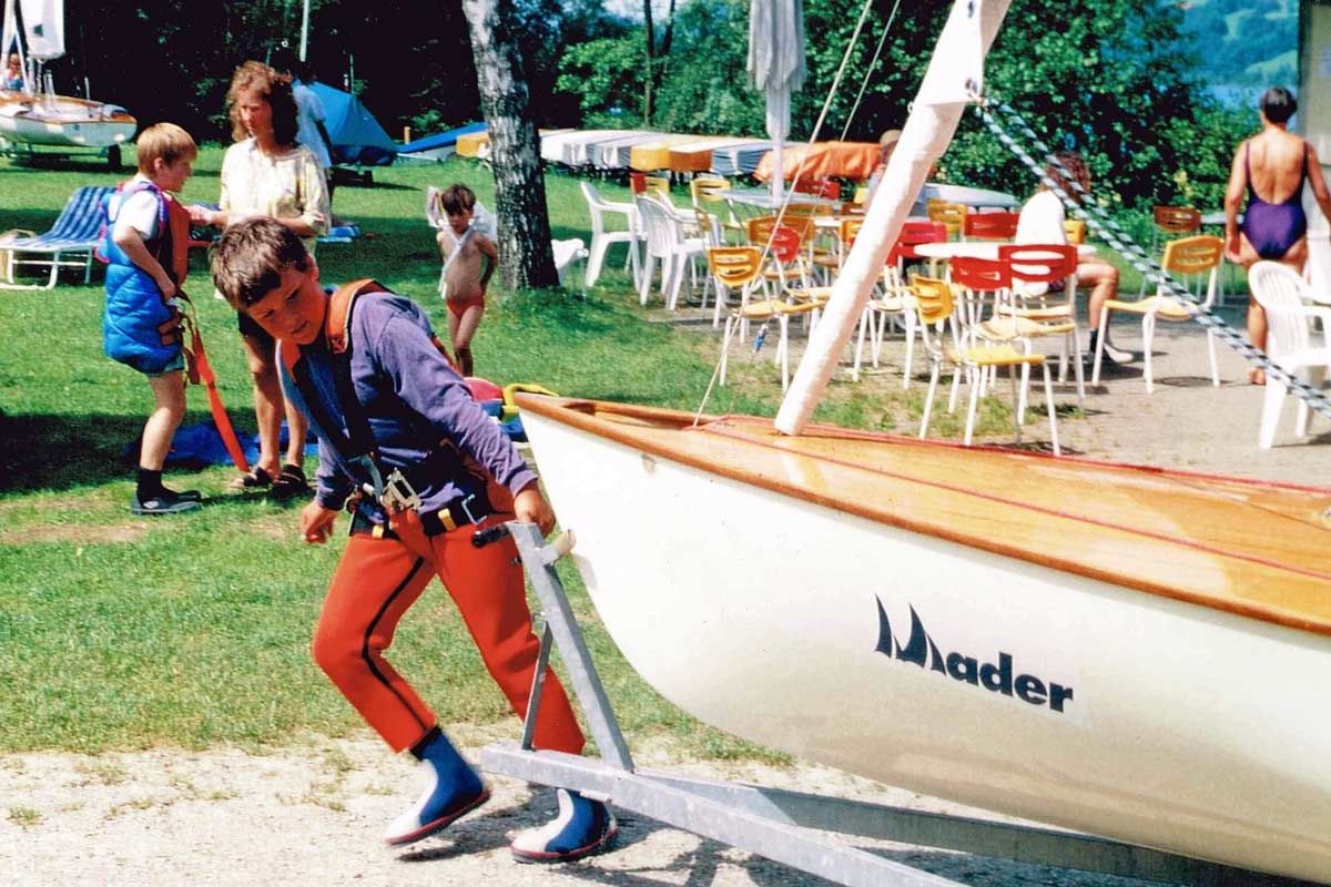 1999 | Alpsee | lernen von Papa